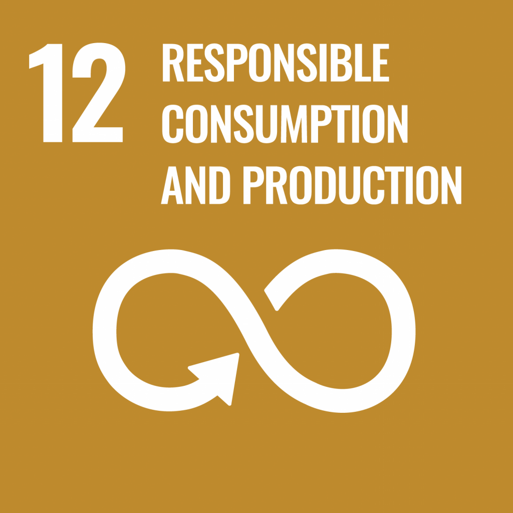 Symbol, Responsible Consumption and Production, für Partnerschaften zur Erreichung der Ziele der UN